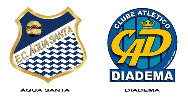 Os escudos dos clubes de Diadema.