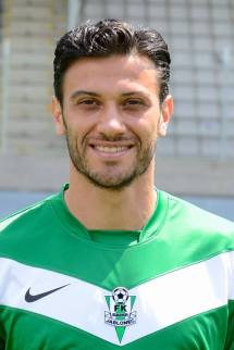 Daniel Rossi com a camisa de seu atual clube, o FK Jablonec (Foto: Facebook FK Jablonec)