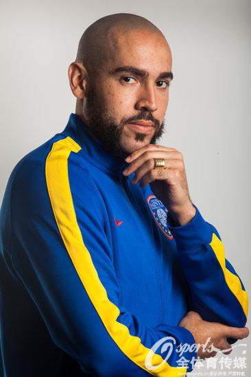 O zagueiro Eleílson está na China desde 2009. (Foto: Twitter/Jiangsu Sainty)