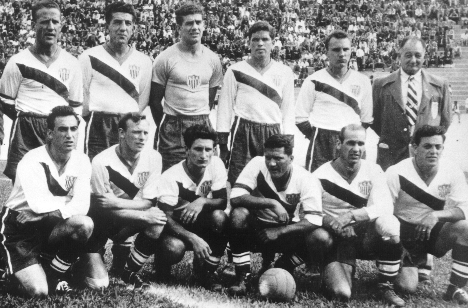 Seleção americana que protagonizou uma das maiores zebras da história das Copas.