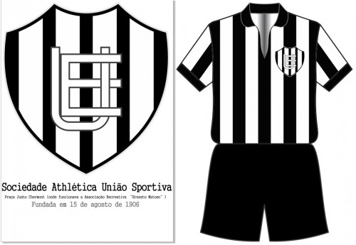 Escudo e uniforme da Sportiva (Arte: Equipe História do Futebol)