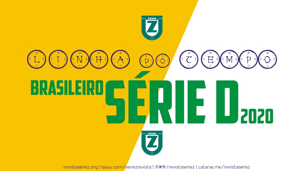 A linha do tempo de classificação à Série D&nbsp;2020