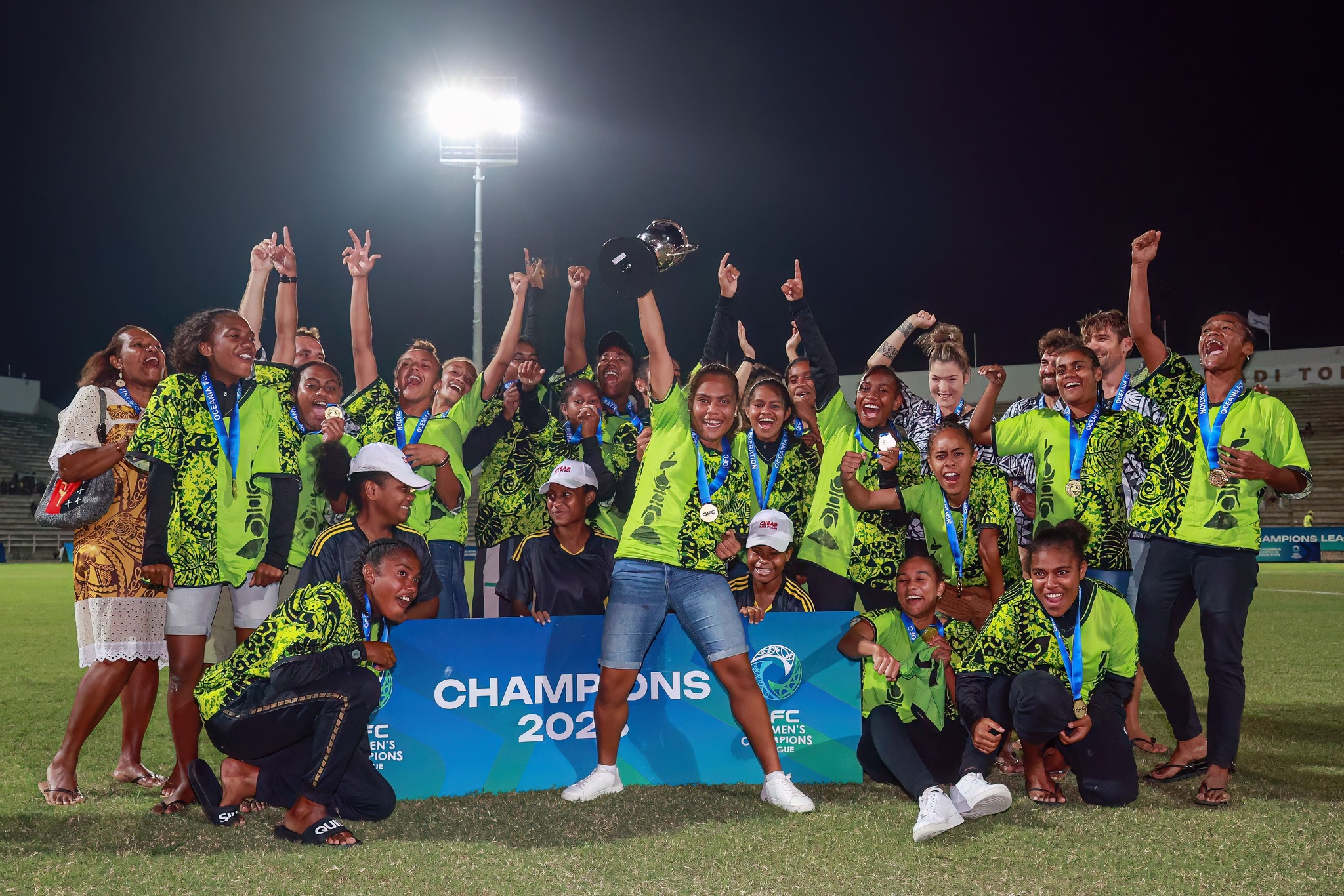 AS Academy conquista a primeira Liga dos Campeões Feminina da Oceania