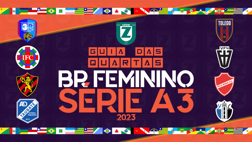 Guia das quartas do Brasileiro Feminino Série A3 2022