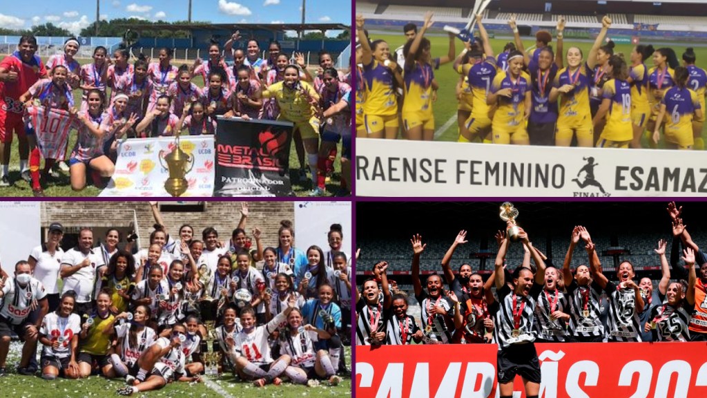 Mulheres em campo: as campeãs dos Estaduais Femininos de 2020