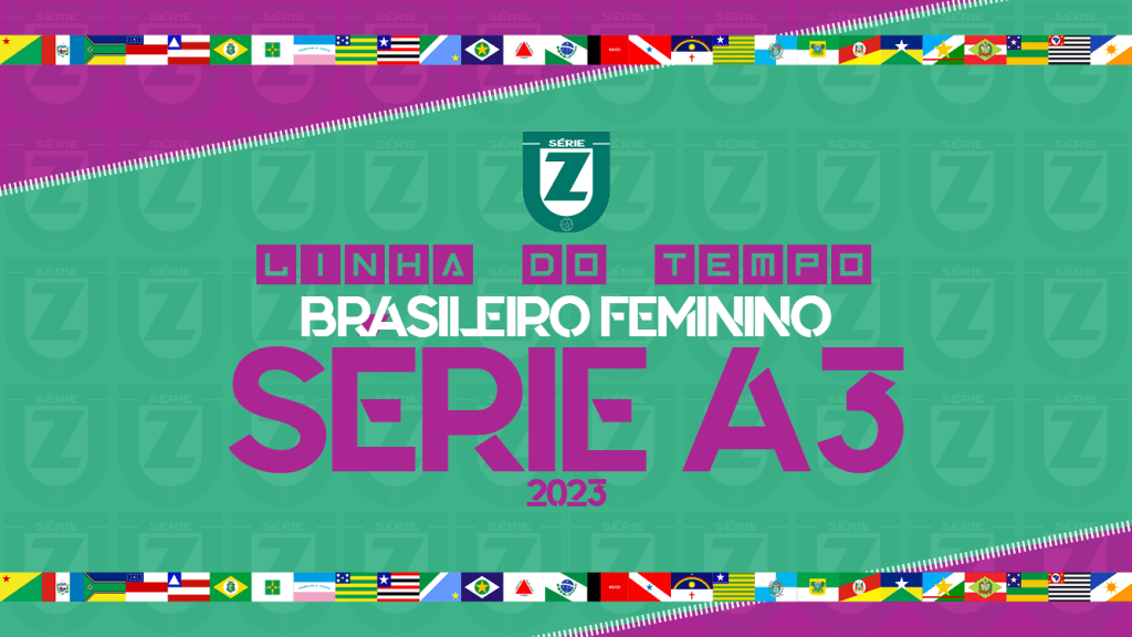 A linha do tempo de classificação ao Brasileiro Feminino Série A3&nbsp;2023