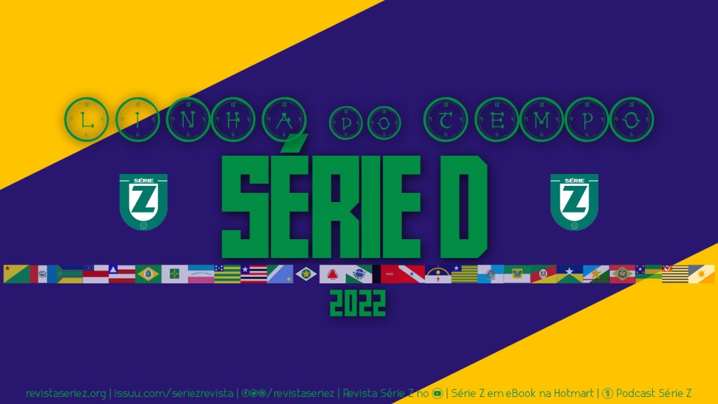 A linha do tempo de classificação à Série D 2022
